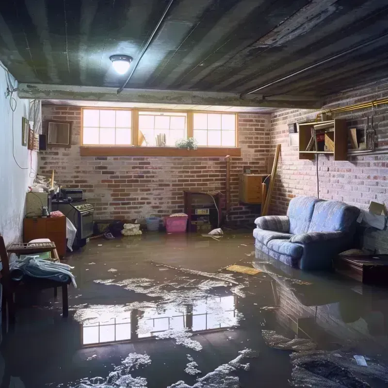 Flooded Basement Cleanup in Coshocton County, OH